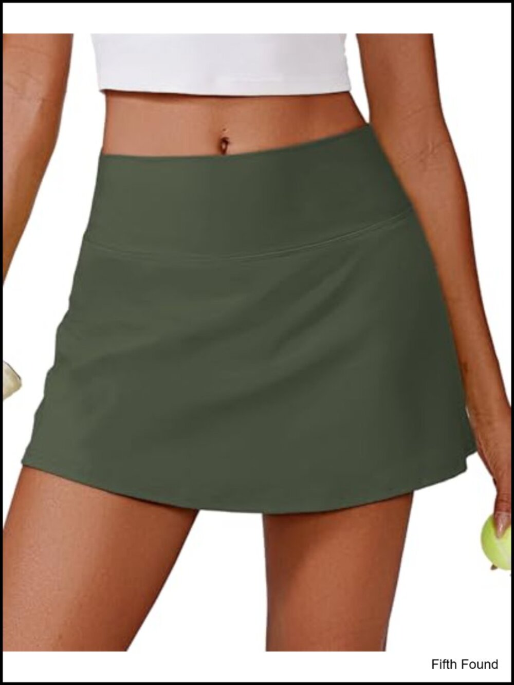 14" Tennis Skirt High Waisted Golf Skort with Pockets